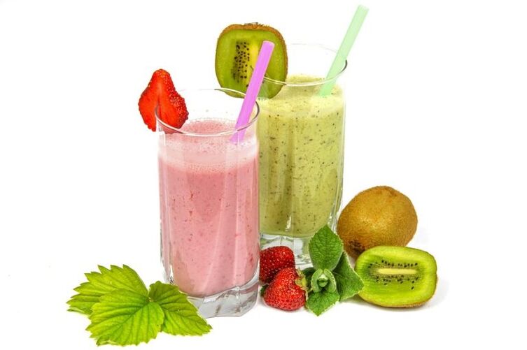ovocné smoothies pro hubnutí a pročištění těla